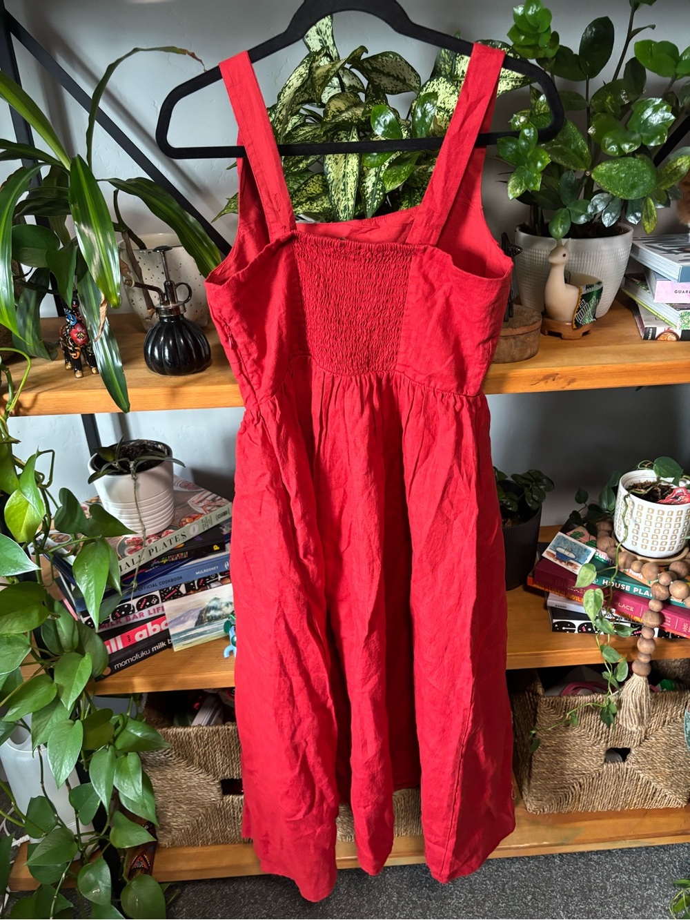 Quince 100% European Linen Fit & Flare Midi Dress NWT | Small - Picture 9 of 9